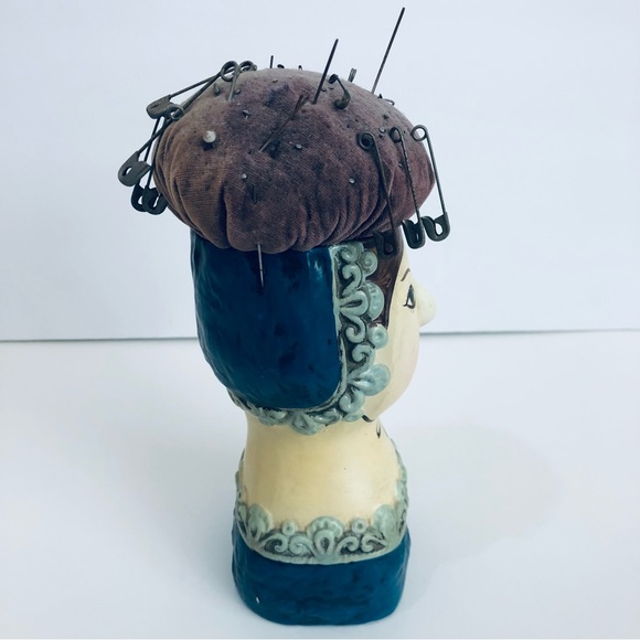Vintage Gemma Taccogna Look Style Pin Cushion Doll - Picture 10 of 12